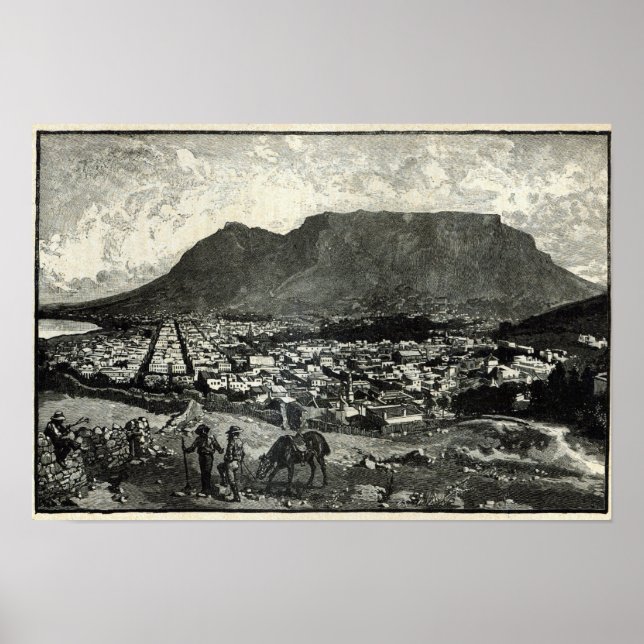 Kapstadt Poster (Vorne)