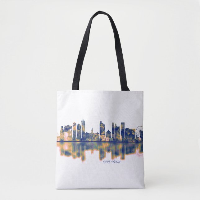 Kapstadt Skyline Tasche (Vorderseite)