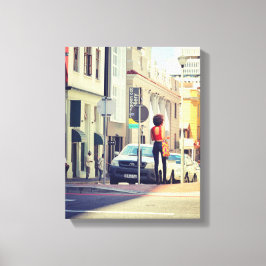 Kapstadt South Africa Street View Cityscape Leinwanddruck