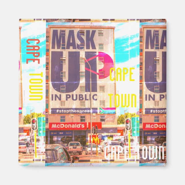 Kapstadt Stadtbild Architektur Südafrika Magnet (Vorne)