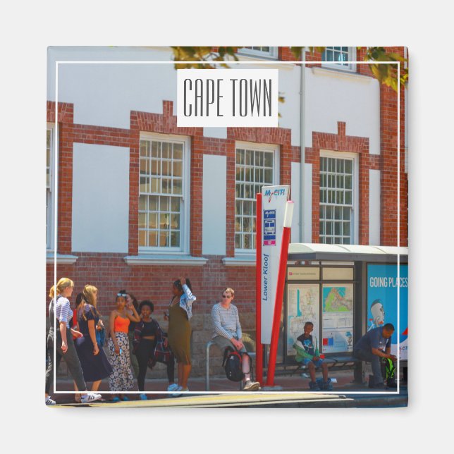 Kapstadt Stadtbild Architektur Südafrika Magnet (Vorne)