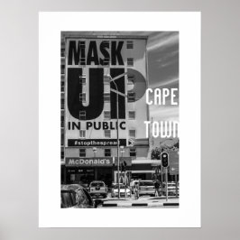 Kapstadt Stadtbild Architektur Südafrika Poster