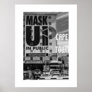Kapstadt Stadtbild Architektur Südafrika Poster