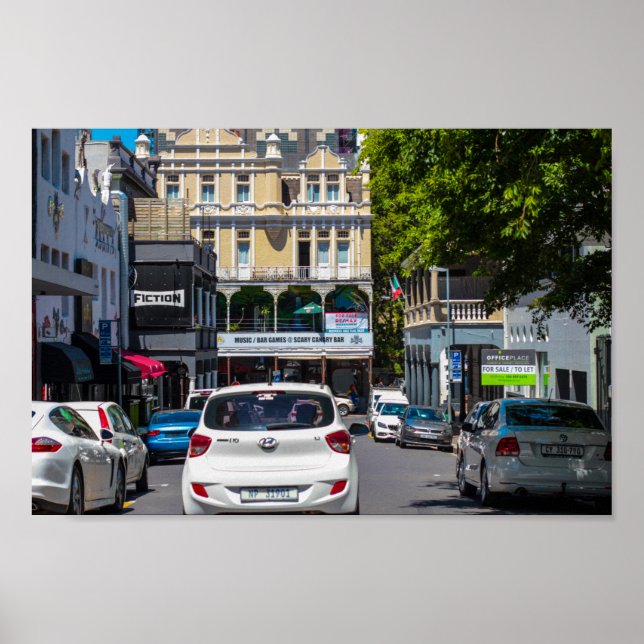 Kapstadt Stadtbild Architektur Südafrika Poster (Vorne)