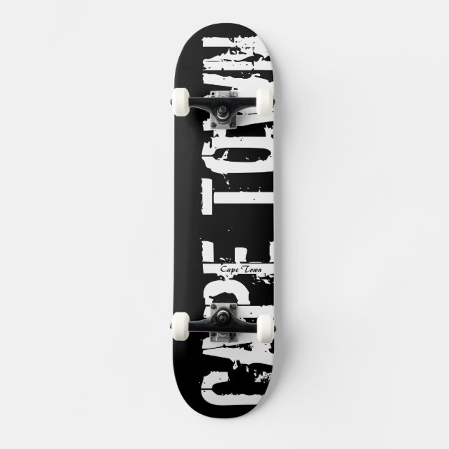 Kapstadt - Städtischer Stil - Skateboard (Vorderseite)