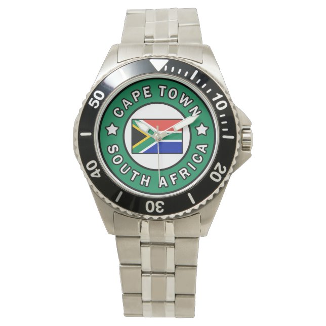Kapstadt Südafrika Armbanduhr (Vorderseite)