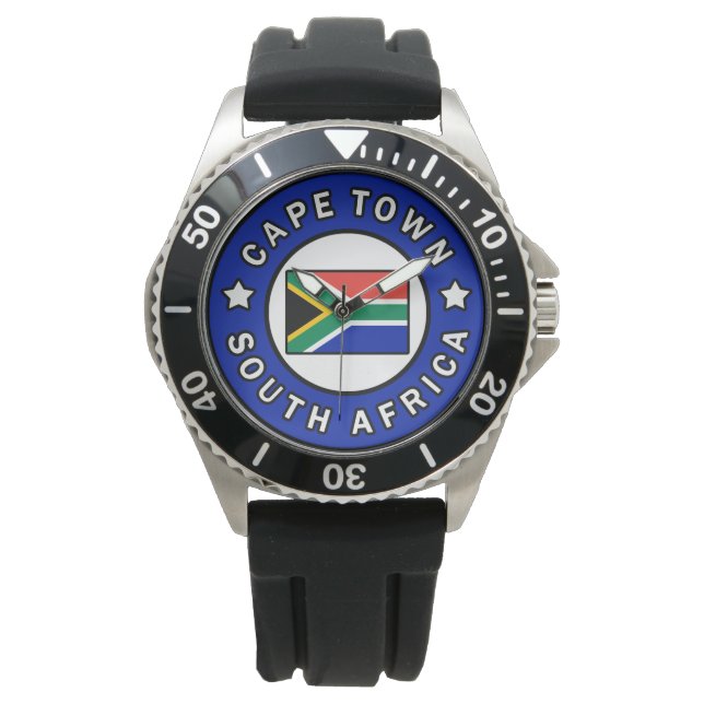 Kapstadt Südafrika Armbanduhr (Vorderseite)