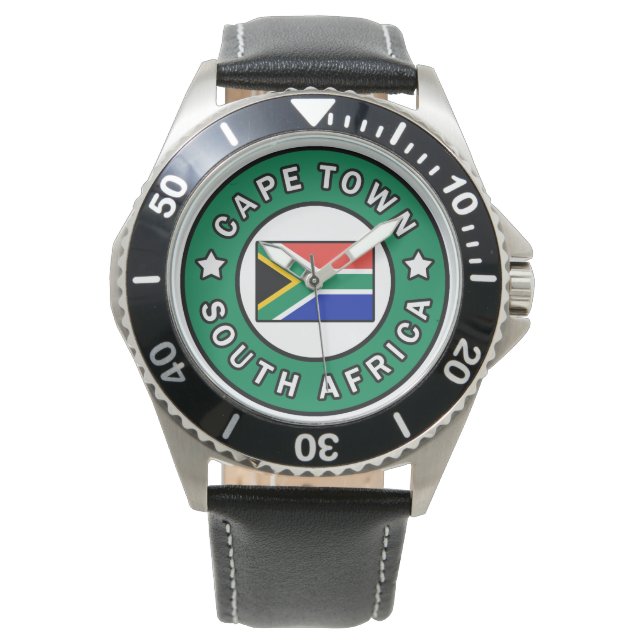 Kapstadt Südafrika Armbanduhr (Vorderseite)