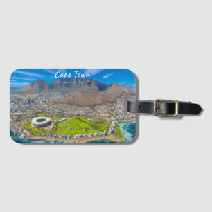 Kapstadt, Südafrika - Blick auf den Tafelberg Gepäckanhänger