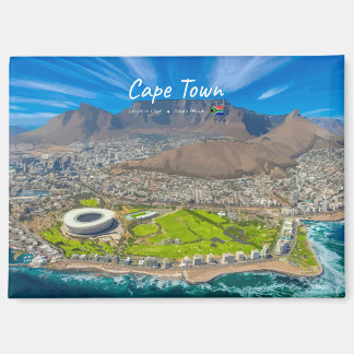 Kapstadt, Südafrika - Blick auf den Tafelberg Magnet