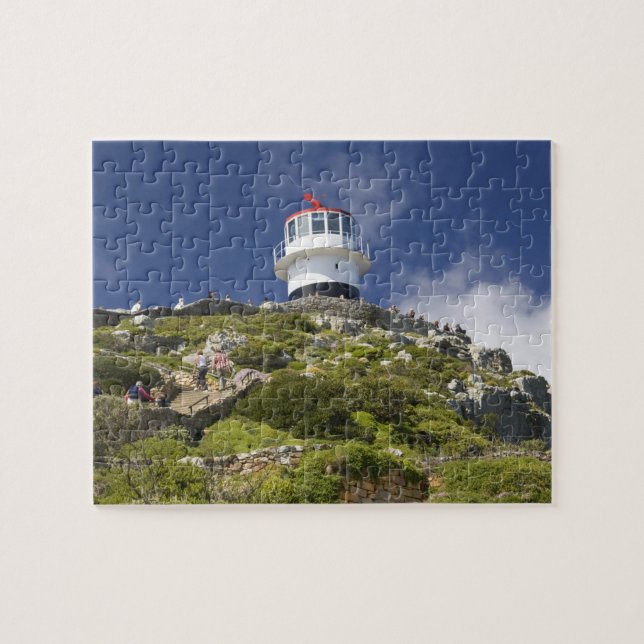 Kapstadt, Südafrika. Ein Leuchtturm auf der (Horizontal)