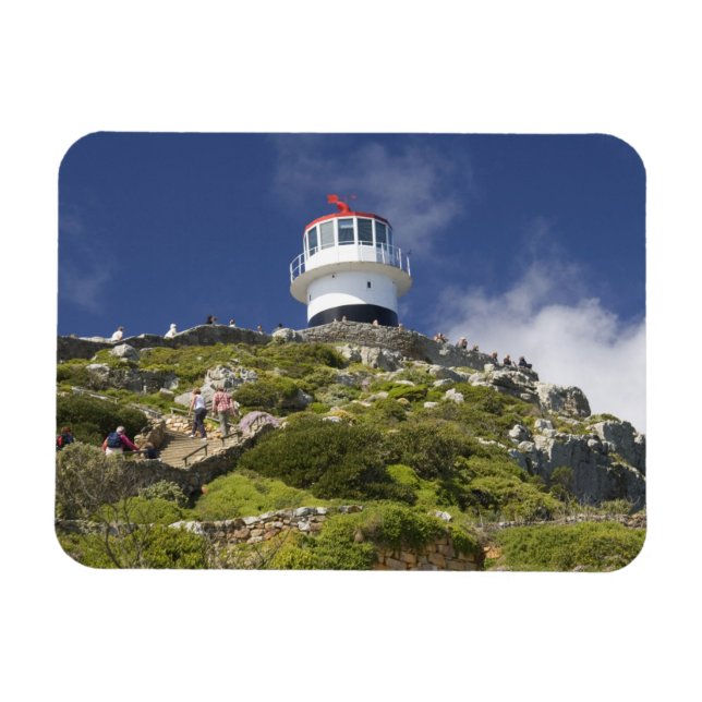 Kapstadt, Südafrika. Ein Leuchtturm auf der Magnet (Horizontal)