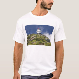 Kapstadt, Südafrika. Ein Leuchtturm auf der T-Shirt