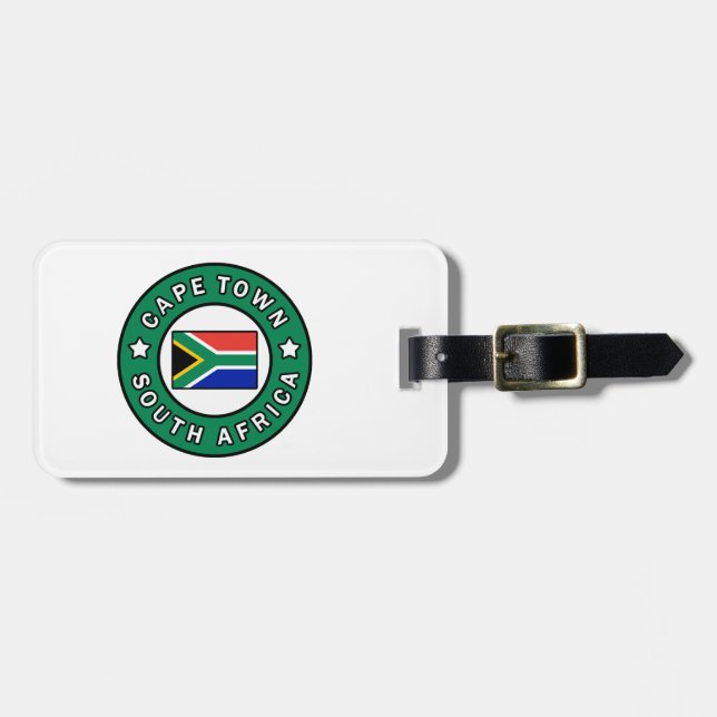 Kapstadt Südafrika Gepäckanhänger (Vorderseite horizontal)