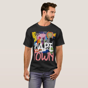 Kapstadt Südafrika Graffiti Mural Tank, Männer T-Shirt