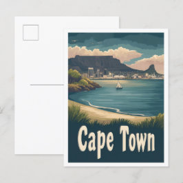 Kapstadt Südafrika Kunst, Dichtung und Musik Postkarte