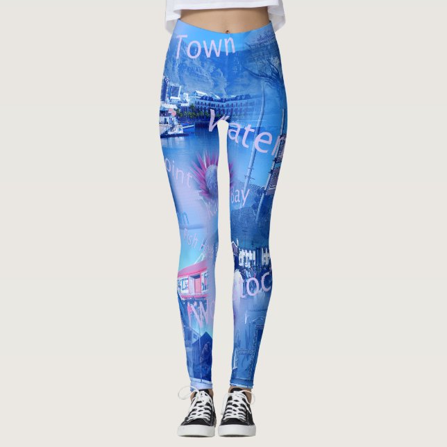 Kapstadt - Südafrika Leggings (Vorderseite)