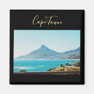 Kapstadt Südafrika Löwenkopf Ozean Magnet
