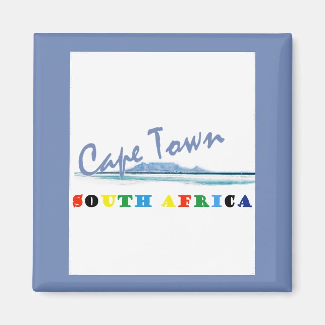 Kapstadt Südafrika Magnet (Vorne)