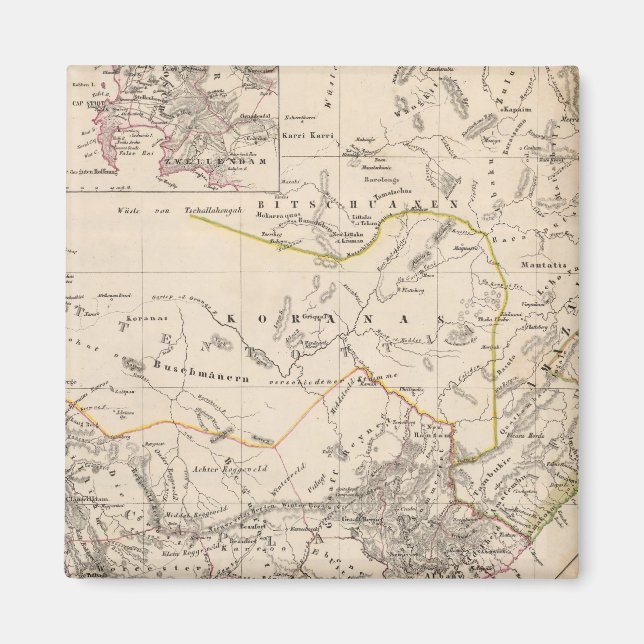 Kapstadt, Südafrika Magnet (Vorne)