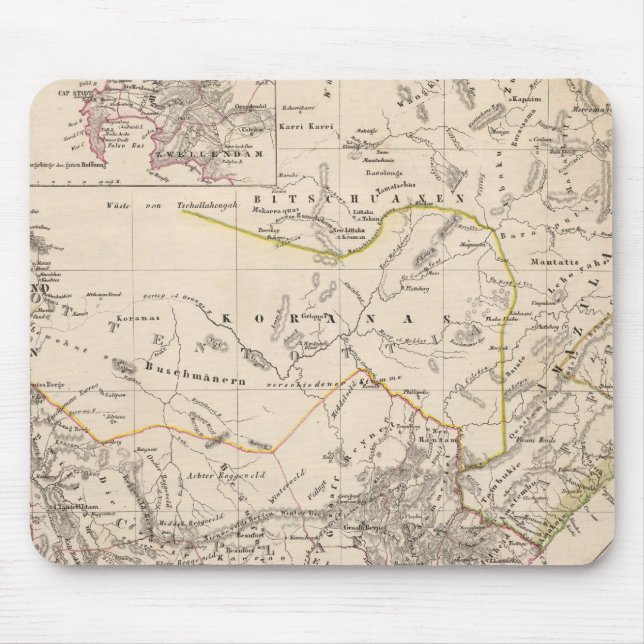 Kapstadt, Südafrika Mousepad (Vorne)