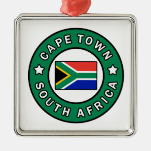 Kapstadt Südafrika Ornament Aus Metall