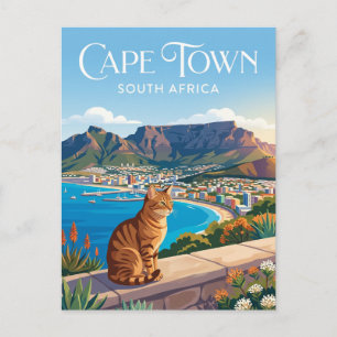 Kapstadt Südafrika Postkarte