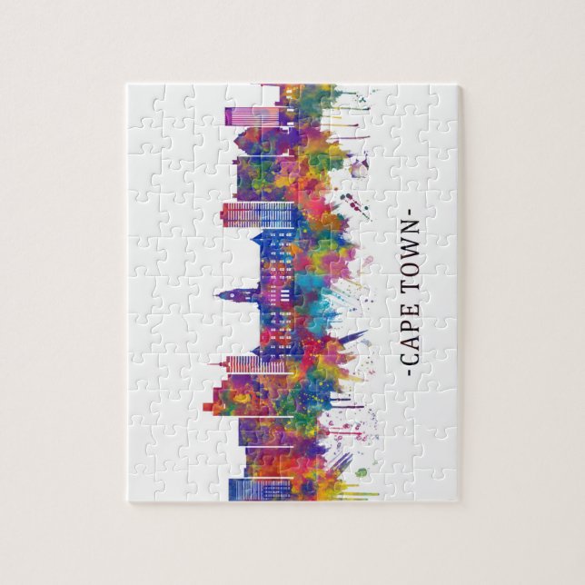 Kapstadt Südafrika Skyline (Vertikal)