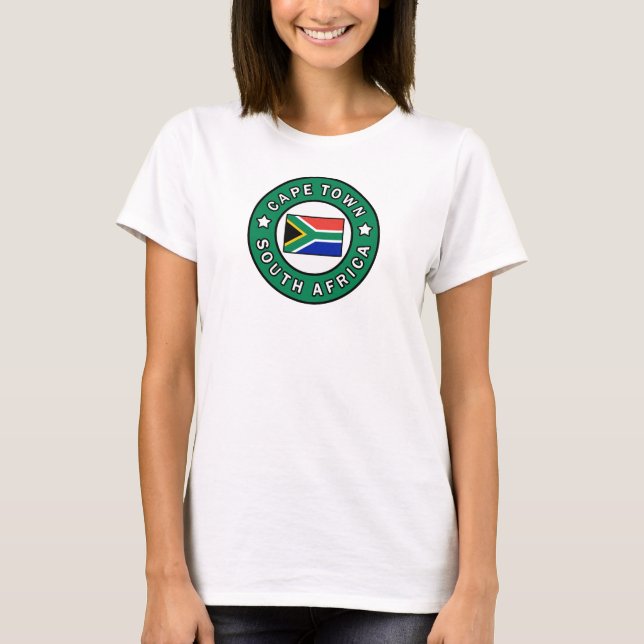 Kapstadt Südafrika T-Shirt (Vorderseite)