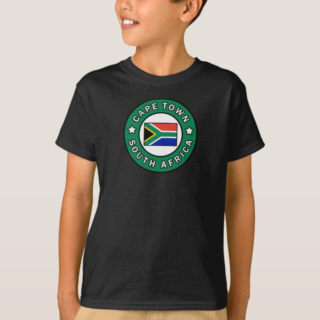 Kapstadt Südafrika T-Shirt (Vorderseite)