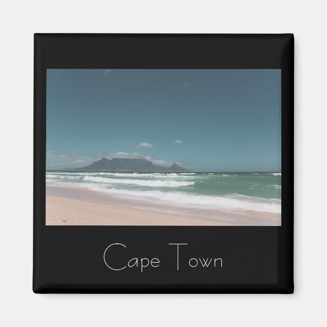 Kapstadt Südafrika Tafelberg Magnet (Vorne)