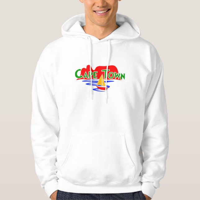 Kapstadt Südafrika Tafelberg Mens Hoodie (Vorderseite)