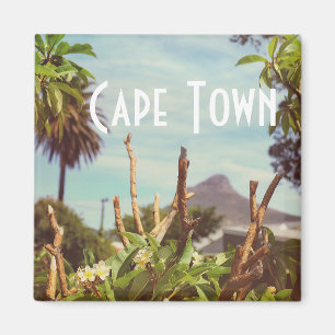 Kapstadt Tafelberg Löwe Kopf Magnet