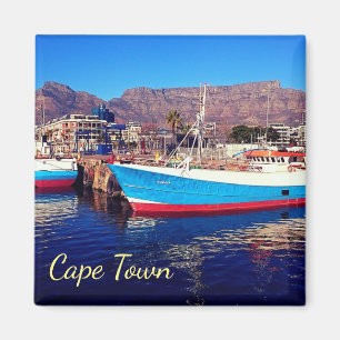 Kapstadt Tafelberg Marina Collage Magnet