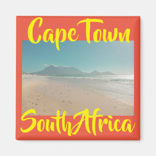 Kapstadt Tafelberg Ocean Beach View Magnet