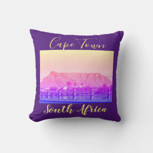 Kapstadt Tafelberg Südafrika Landschaft Kissen
