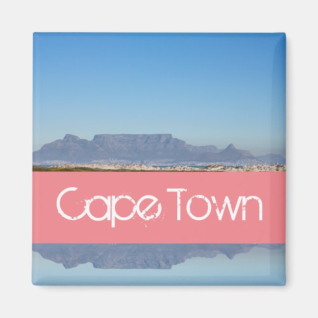 Kapstadt Tafelberg ZA Südafrika Magnet (Vorne)