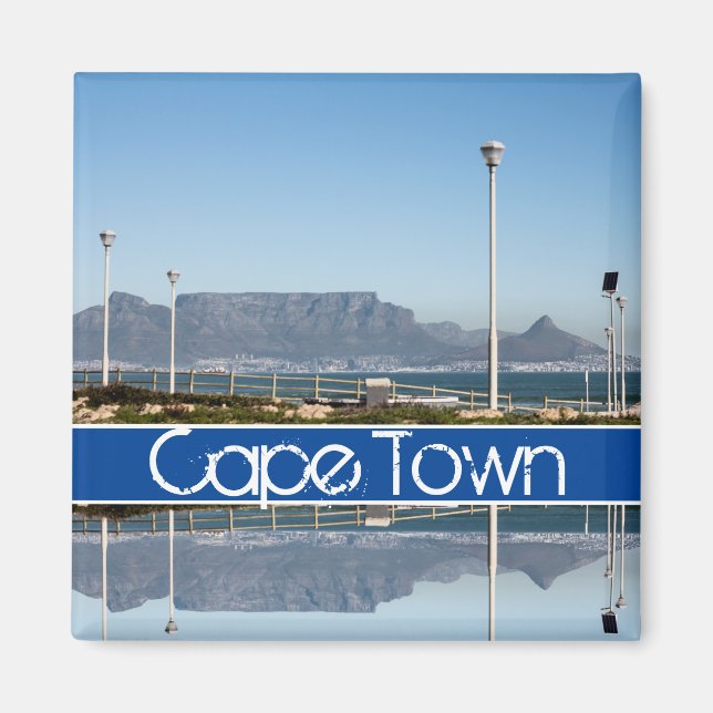 Kapstadt Tafelberg ZA Südafrika Magnet (Vorne)