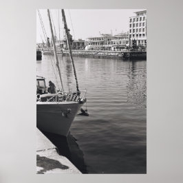 Kapstadt Wasserfront Hafen Kodak Filmplakat Poster