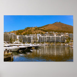Kapstadt Wasserfront Südafrika SA Architektur Poster