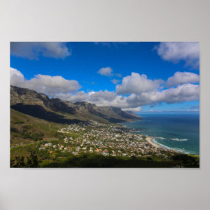 Kapstadt Zwölf Apostel Südafrika SA Ozean Poster