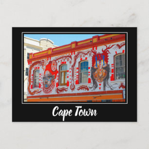 Kapstädtische Architektur Ciyscape Südafrika Postkarte