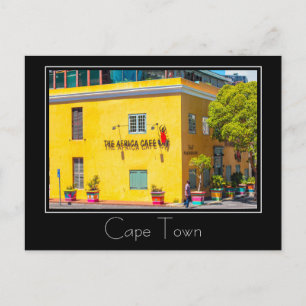 Kapstädtische Architektur Ciyscape Südafrika Postkarte