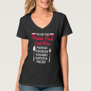 Kapusta Pierogi Im auf dem polnischen Ernährungspl T-Shirt