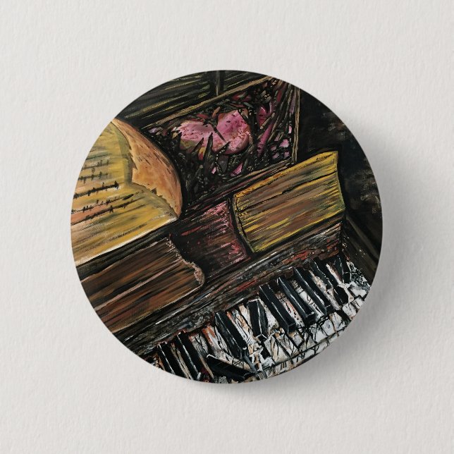 Kaputte Klavier Button (Vorderseite)