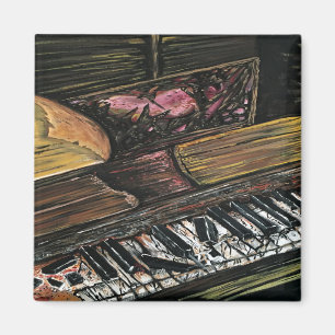 Kaputte Klavier Magnet