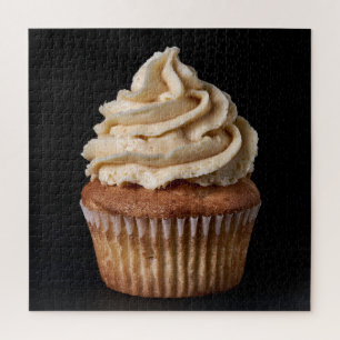 Kaputtes Buttercreme-Cupcake-Puzzle