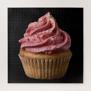 Kaputtes Buttercreme-Cupcake-Puzzle