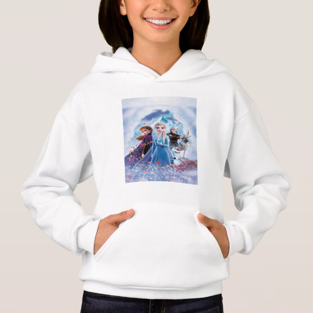 Kapuze for Girl Frozen Animation Hoodie (Vorderseite)