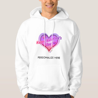 KAPUZENPULLIS, SCHWITZT - glücklichen Valentinstag Hoodie